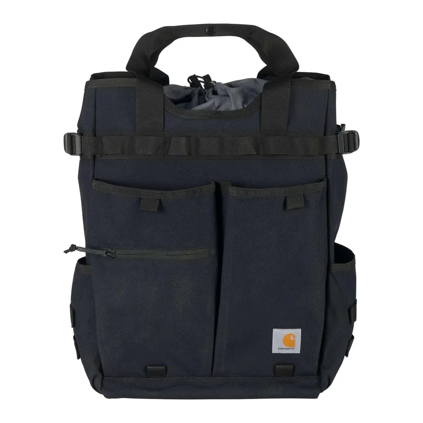 28 L Naylon Sıkma İpli Dönüştürülebilir Tote Sırt Çantası