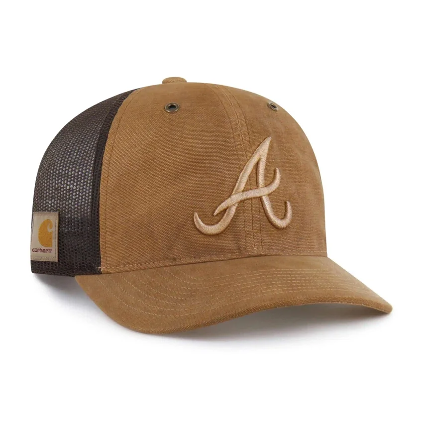 Atlanta Braves '47 Boyalı Trucker Gevşek Kesim