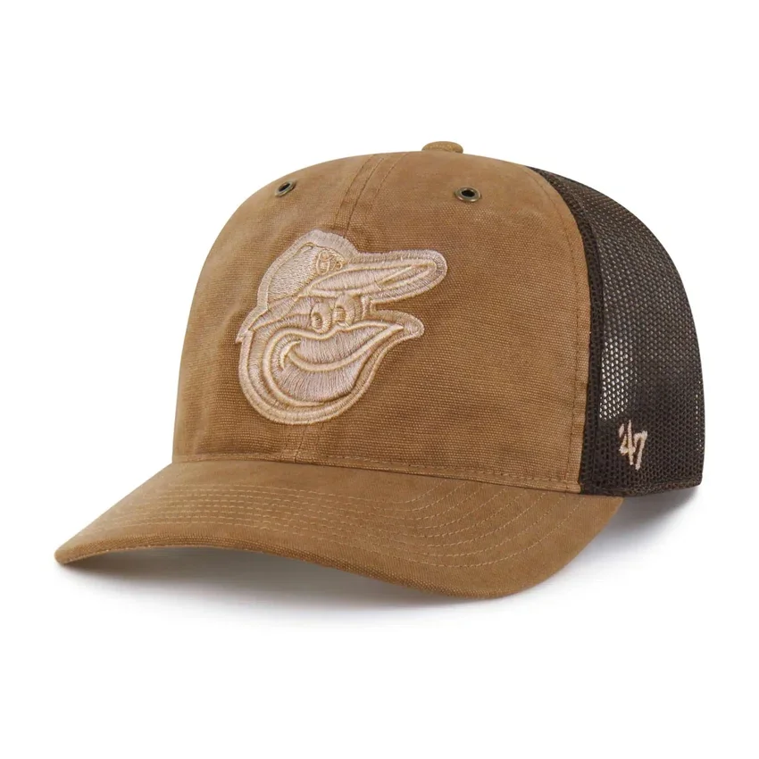 Baltimore Orioles '47 Boyalı Trucker Gevşek Kesim