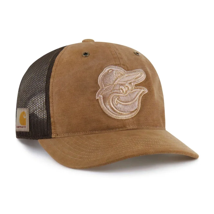 Baltimore Orioles '47 Boyalı Trucker Gevşek Kesim
