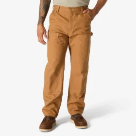 Carhartt B01 Erkekler İçin İkonik Bol Kesim Firm Duck Sert Kumaşlı Double Knee Pant