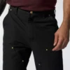 Carhartt B01 Erkekler İçin İkonik Bol Kesim Firm Duck Sert Kumaşlı Double Knee Pant