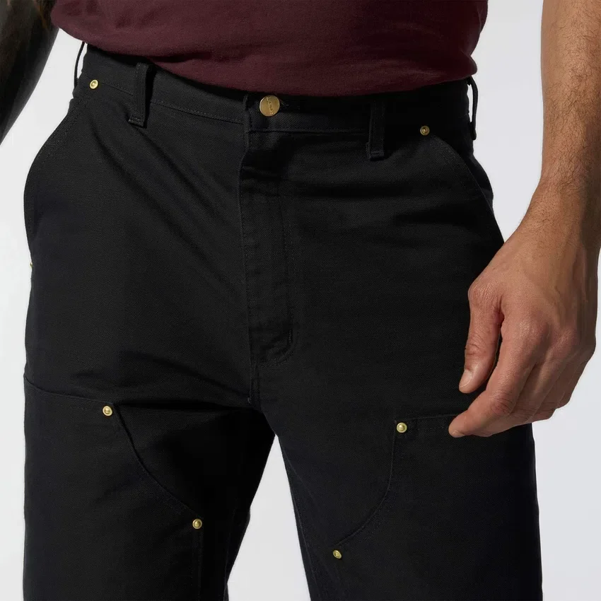 Carhartt B01 Erkekler İçin İkonik Bol Kesim Firm Duck Sert Kumaşlı Double Knee Pant