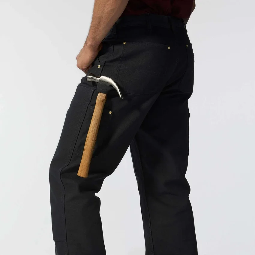 Carhartt B01 Erkekler İçin İkonik Bol Kesim Firm Duck Sert Kumaşlı Double Knee Pant