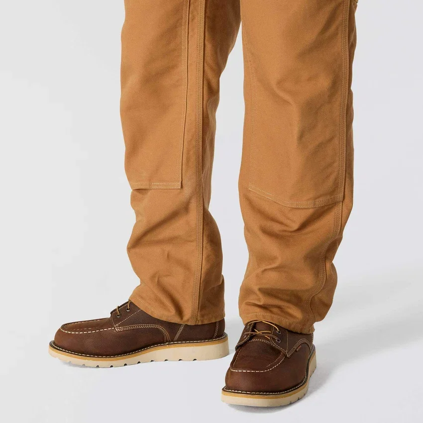 Carhartt B01 Erkekler İçin İkonik Bol Kesim Firm Duck Sert Kumaşlı Double Knee Pant