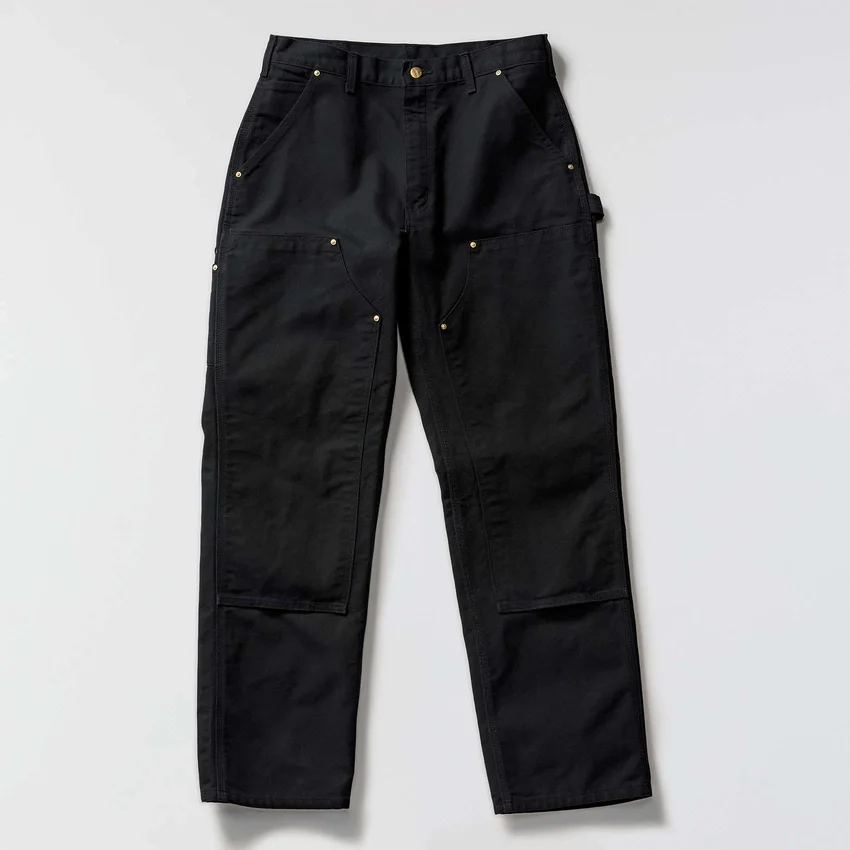 Carhartt B01 Erkekler İçin İkonik Bol Kesim Firm Duck Sert Kumaşlı Double Knee Pant