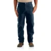 Carhartt B11 Erkek Bol Düz Yıkanmış Kanarya Kumaş İş Pantolonu