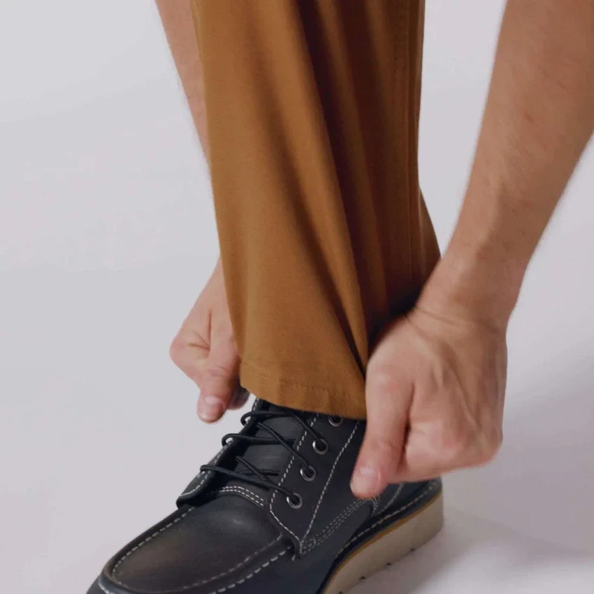 Carhartt B11 Erkek Bol Düz Yıkanmış Kanarya Kumaş İş Pantolonu