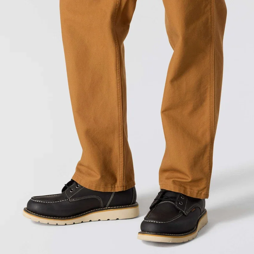 Carhartt B11 Erkek Bol Düz Yıkanmış Kanarya Kumaş İş Pantolonu