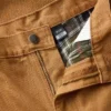 Carhartt B111 Erkek Bol Düz Yıkanmış Kumaş Astarlı İş Pantolonu