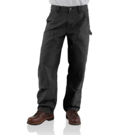 Carhartt B136 Erkek Bol Düz Yıkanmış Kanvas Double Knee Pant