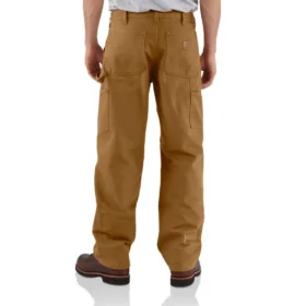 Carhartt B136 Erkek Bol Düz Yıkanmış Kanvas Double Knee Pant