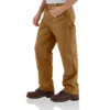 Carhartt B136 Erkek Bol Düz Yıkanmış Kanvas Double Knee Pant
