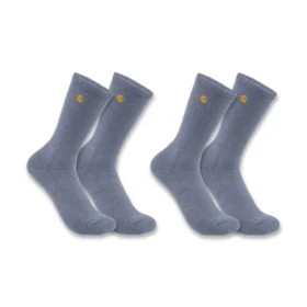 Carhartt Force® Kadın Orta Ağırlık Crew Çoraplar 2'li Paket