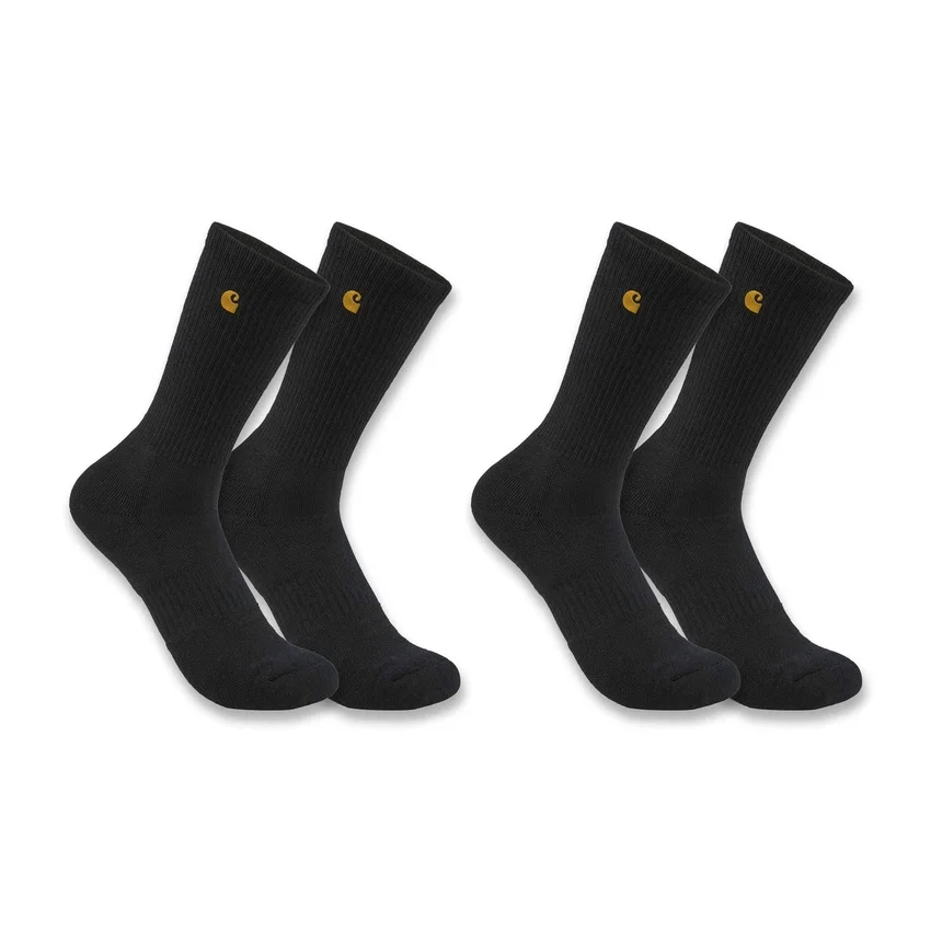 Carhartt Force® Kadın Orta Ağırlık Crew Çoraplar 2'li Paket