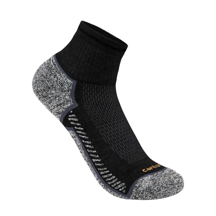 Carhartt Force® Orta Ağırlık Çeyrek Çorap 3'lü Paket