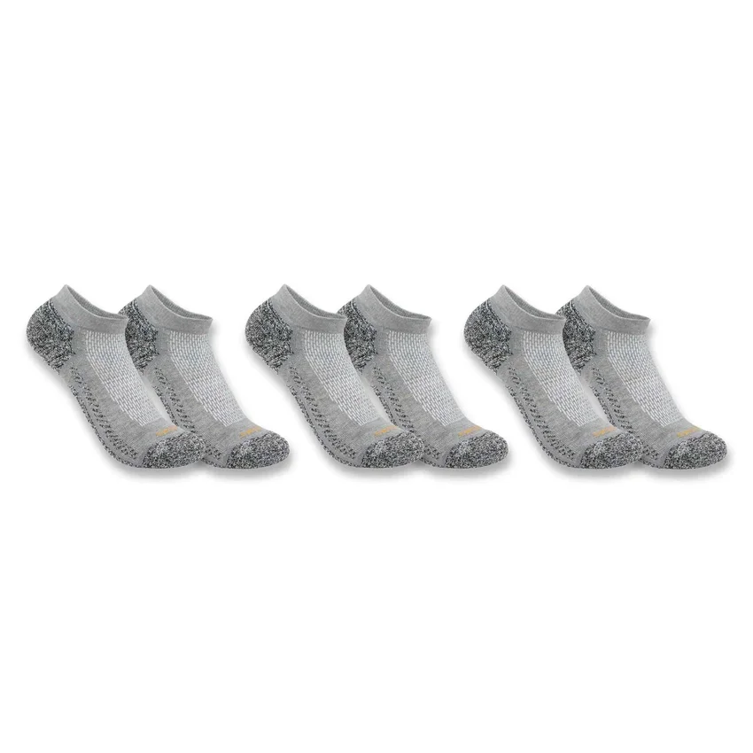 Carhartt Force® Orta Ağırlıkta Düşük Kesim Çoraplar 3'lü Paket