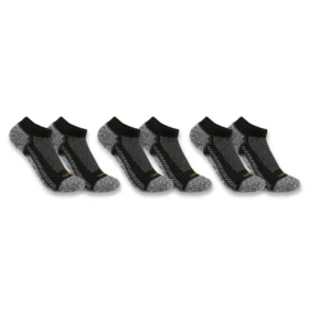 Carhartt Force® Orta Ağırlıkta Düşük Kesim Çoraplar 3'lü Paket