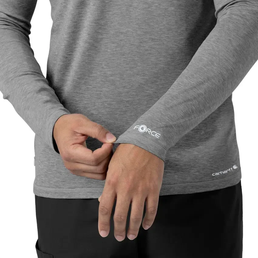 Carhartt Force® Sub-Scrubs Performans Uzun Kolluklu Tişört