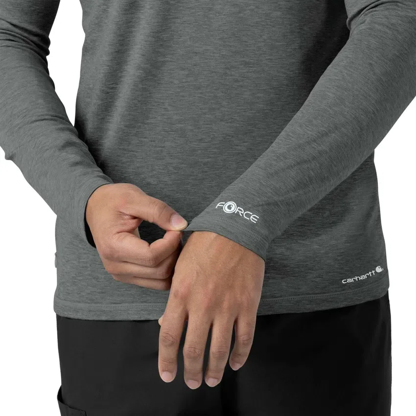 Carhartt Force® Sub-Scrubs Performans Uzun Kolluklu Tişört