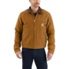Carhartt J01 Erkekler İçin İkonik Ördek Battaniye Astarlı Detroit Jacket