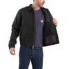 Carhartt J01 Erkekler İçin İkonik Ördek Battaniye Astarlı Detroit Jacket
