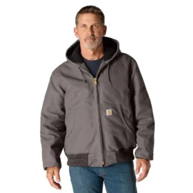 Carhartt J140 Erkekler İçin İkonik Firm Duck Yalıtımlı Aktif Ceket