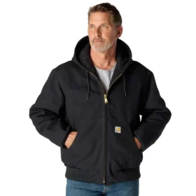 Carhartt J140 Erkekler İçin İkonik Firm Duck Yalıtımlı Aktif Ceket
