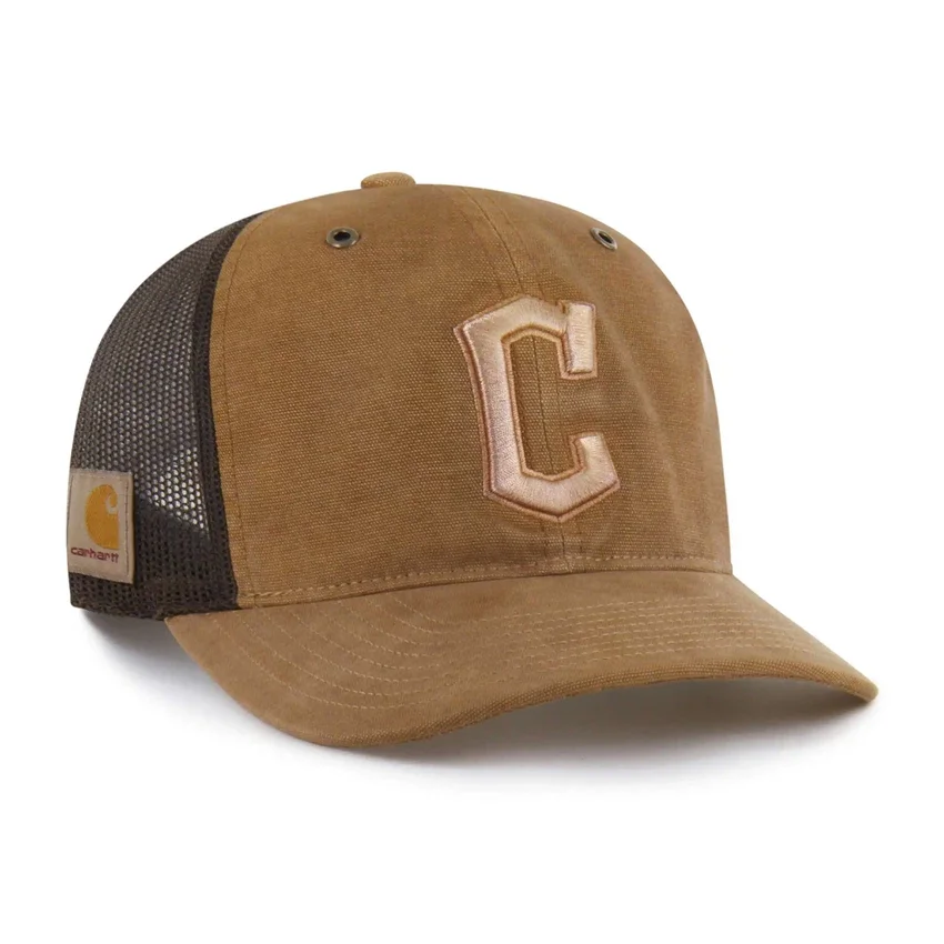 Cleveland Guardians '47 Boyalı Trucker Gevşek Kesim