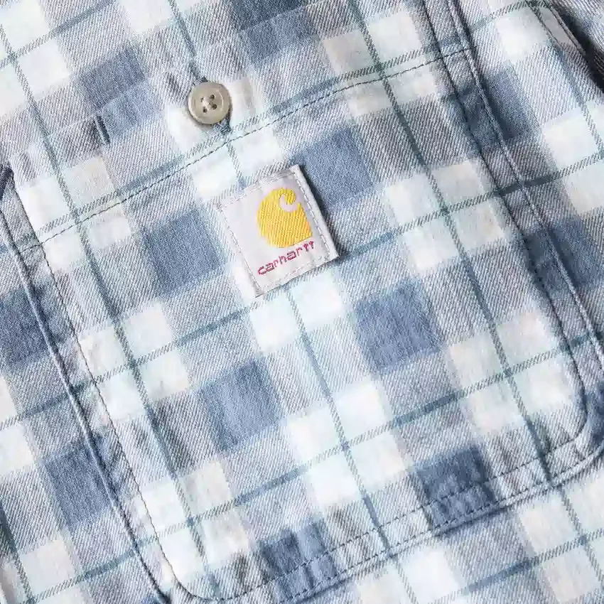 Erkek Bozeman Bol Kesim Kısa Kolluklu Ekose Gömlek