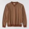Erkek Crafted Serisi Ağır Fleece Bisiklet Yaka Sweatshirt