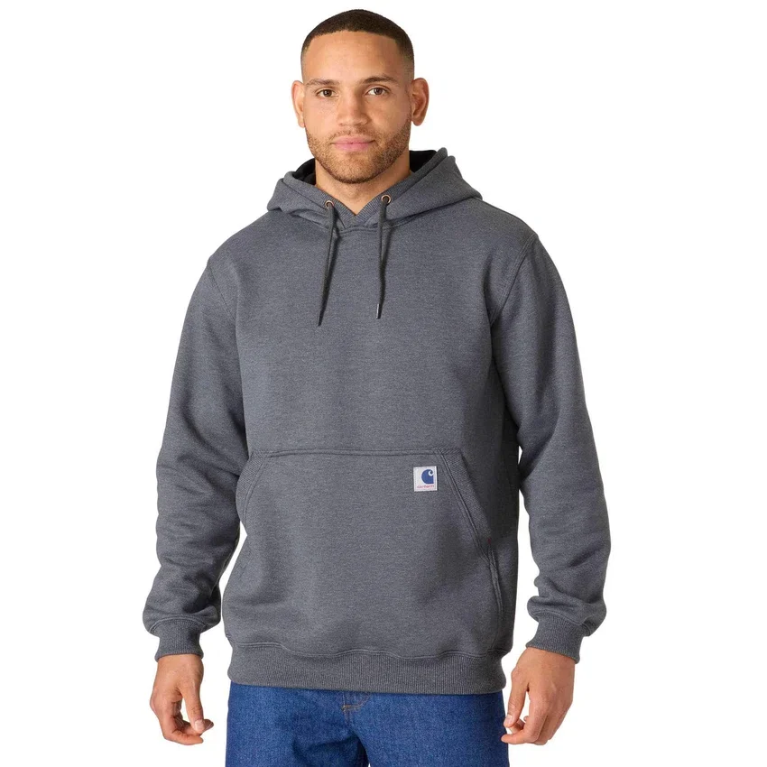 Erkek Crafted Serisi Ağır Fleece Kapüşonlu Sweatshirt
