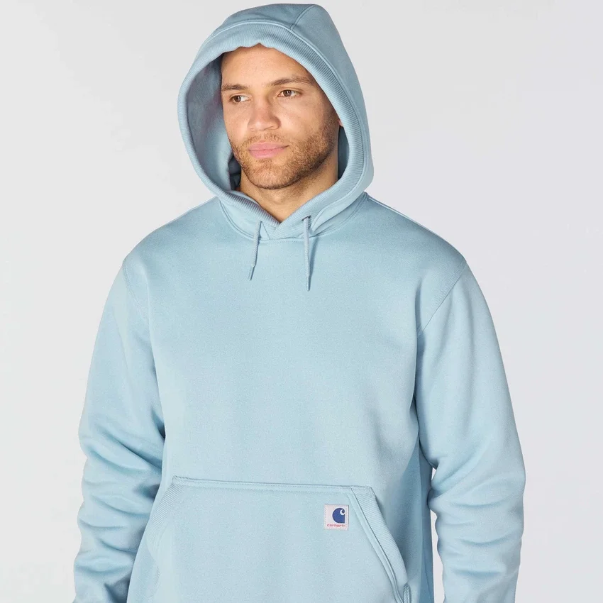 Erkek Crafted Serisi Ağır Fleece Kapüşonlu Sweatshirt