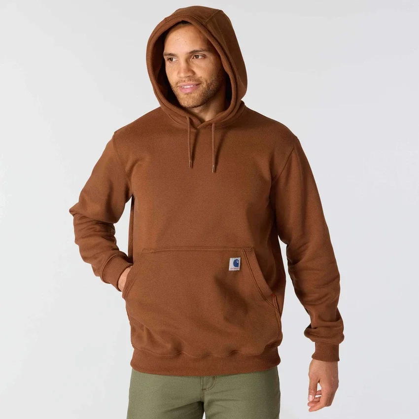 Erkek Crafted Serisi Ağır Fleece Kapüşonlu Sweatshirt