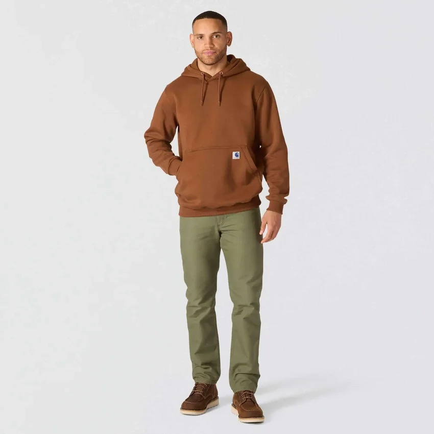 Erkek Crafted Serisi Ağır Fleece Kapüşonlu Sweatshirt