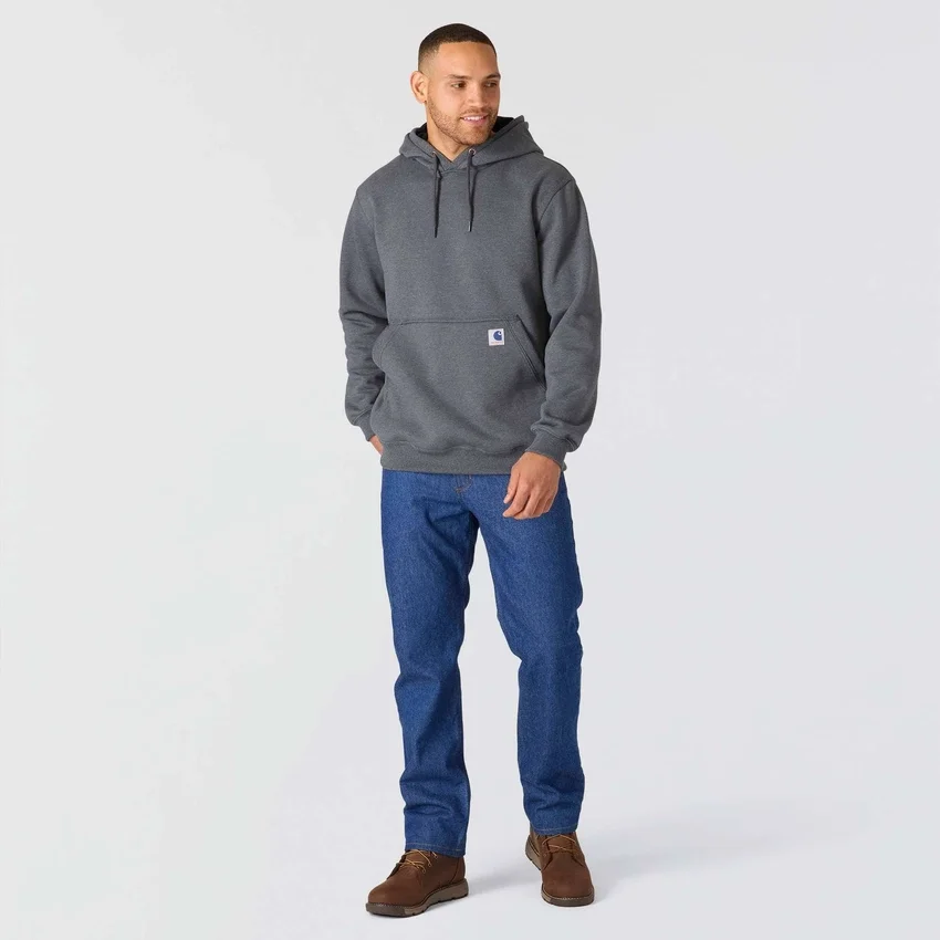Erkek Crafted Serisi Ağır Fleece Kapüşonlu Sweatshirt