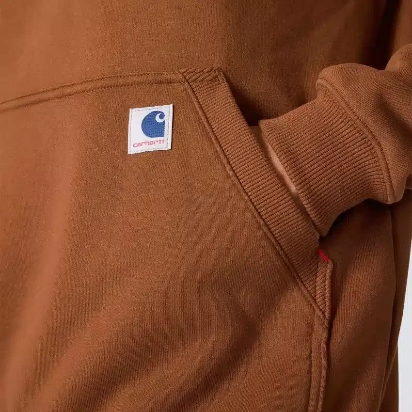 Erkek Crafted Serisi Ağır Fleece Kapüşonlu Sweatshirt