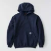 Erkek Crafted Serisi Ağır Fleece Kapüşonlu Sweatshirt