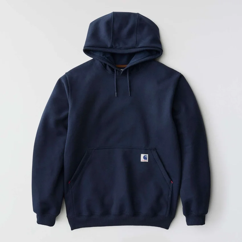 Erkek Crafted Serisi Ağır Fleece Kapüşonlu Sweatshirt