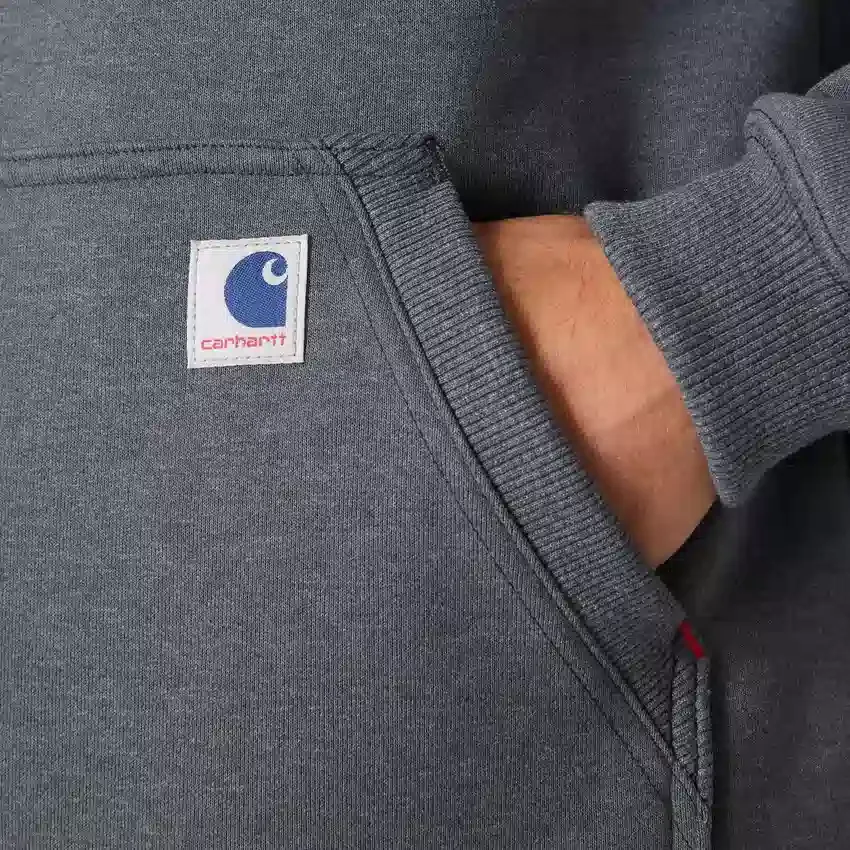 Erkek Crafted Serisi Ağır Fleece Kapüşonlu Sweatshirt