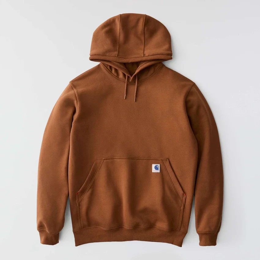 Erkek Crafted Serisi Ağır Fleece Kapüşonlu Sweatshirt