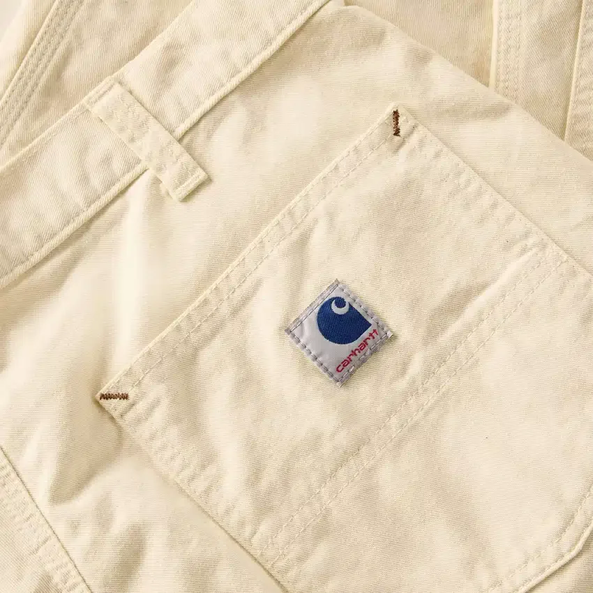 Erkek Crafted Serisi Bol Kesim Düz Paça Drill Boyacı Çift Dizli İş Pantolonu
