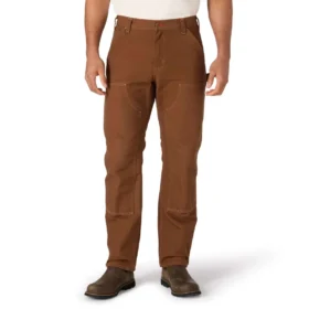 Erkek Crafted Serisi Bol Kesim Düz Paça Duck Double Knee Marangoz Pantolonu