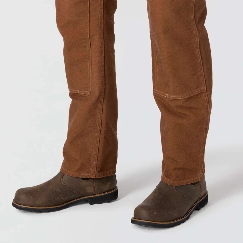 Erkek Crafted Serisi Bol Kesim Düz Paça Duck Double Knee Marangoz Pantolonu