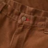 Erkek Crafted Serisi Bol Kesim Düz Paça Duck Double Knee Marangoz Pantolonu