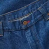 Erkek Crafted Serisi Bol Kesim Düz Paça Çift Dizli İş Kot Pantolonu