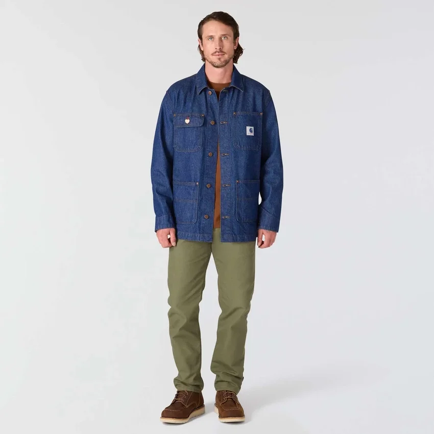 Erkek Crafted Serisi Denim Chore Coat