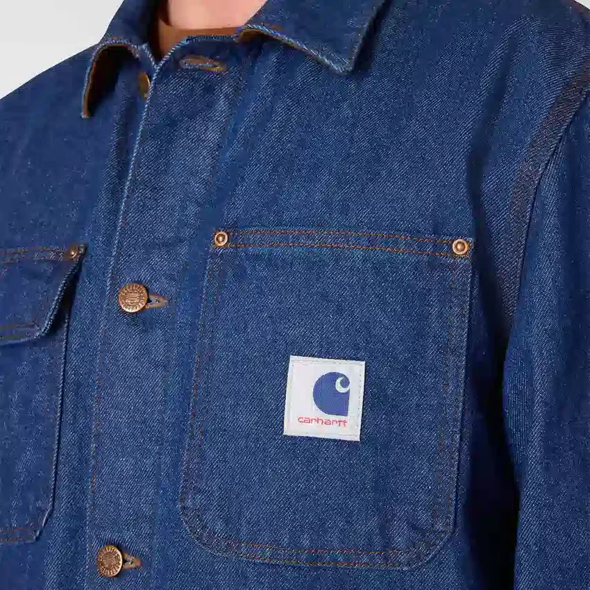 Erkek Crafted Serisi Denim Chore Coat