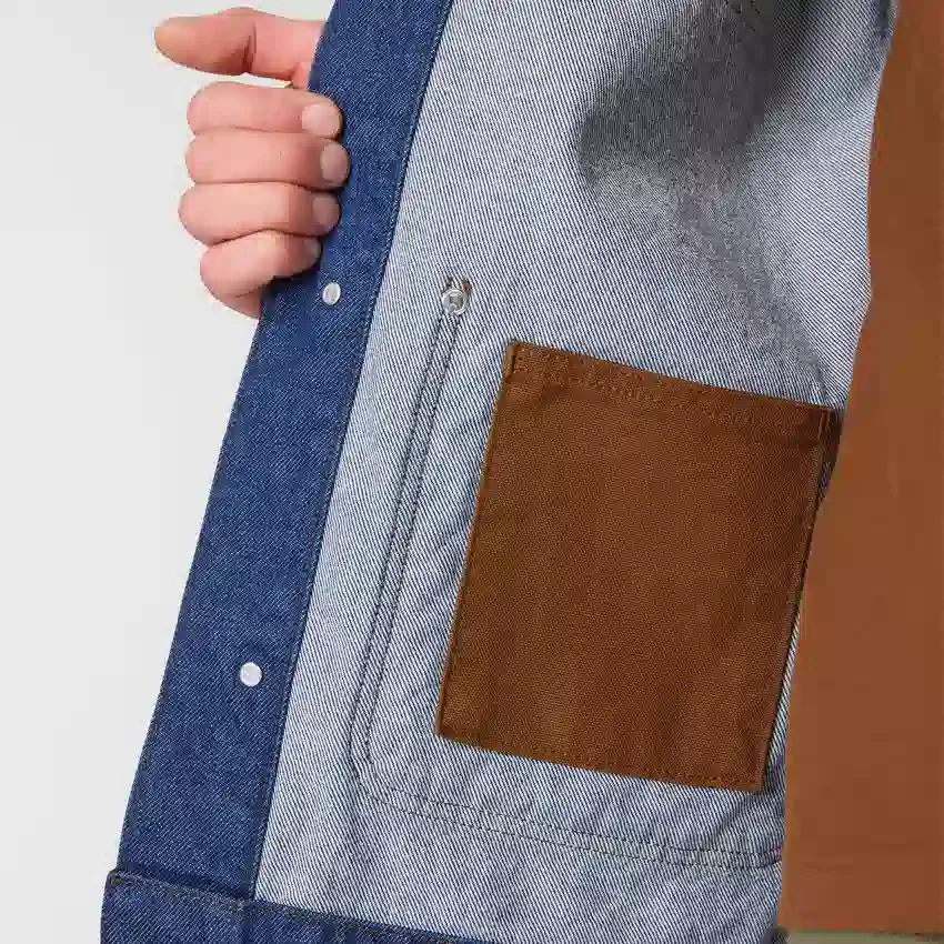 Erkek Crafted Serisi Denim Chore Coat