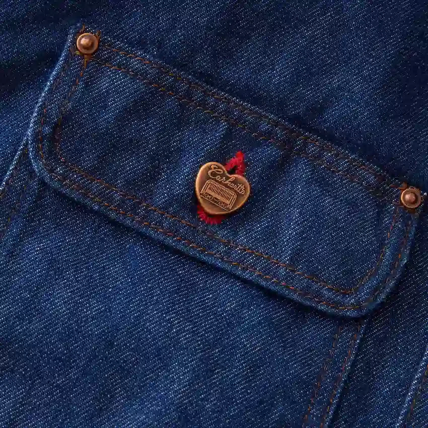Erkek Crafted Serisi Denim Chore Coat